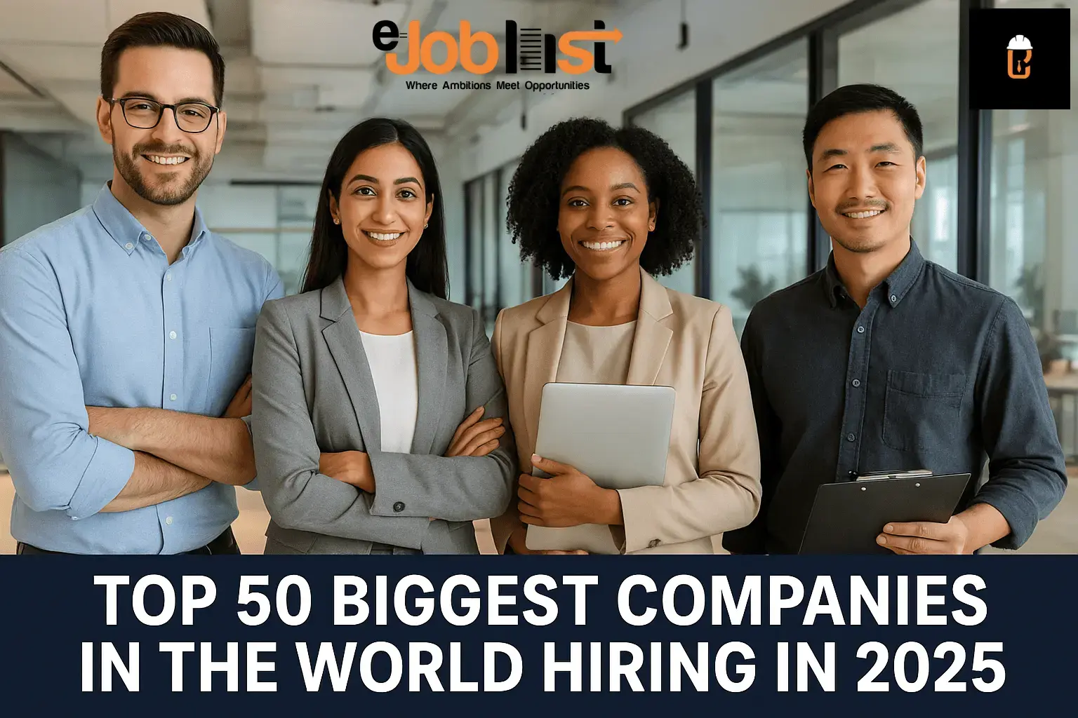 Top 50 Biggest Companies in the World Hiring in 2025-2026: Global Employers Offering Incredible Career Opportunities